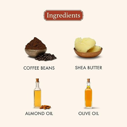Old School Rituals Artisan-Crafted Coffee Bean Body Butter - 200 gms