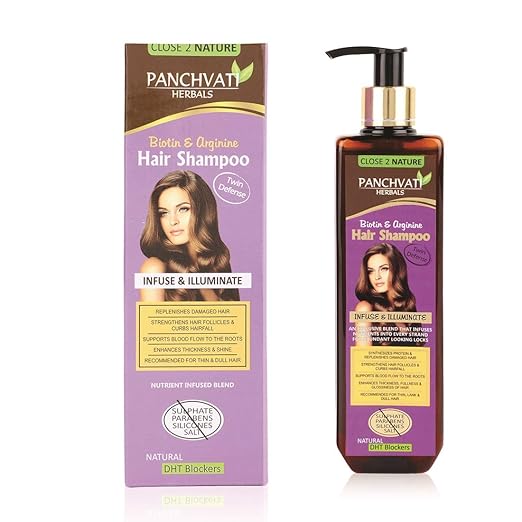 Panchvati Biotin & Arginine Hair Shampoo - 300 ml