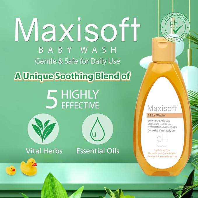 Maxisoft Baby Wash - 100 Ml