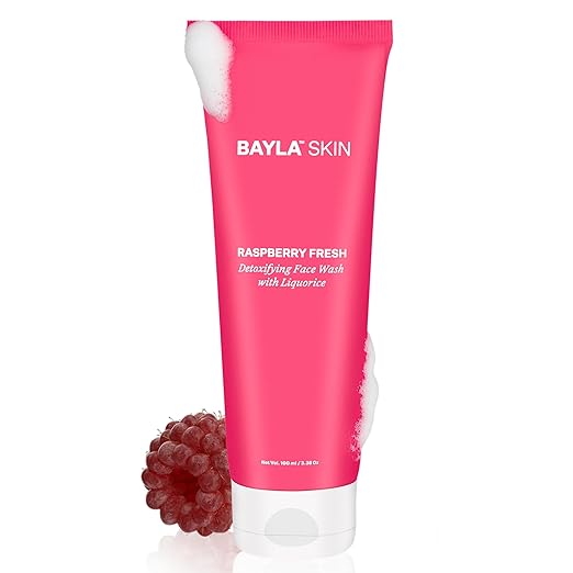 Bayla Skin Raspberry & Liquorice Deep Cleanse & Hydrate Face Wash - 100 ml