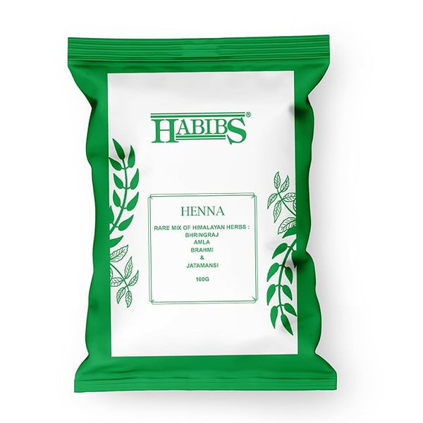 Habibs Cosmetics Natural Herbal Medicine Heena - 100 gms