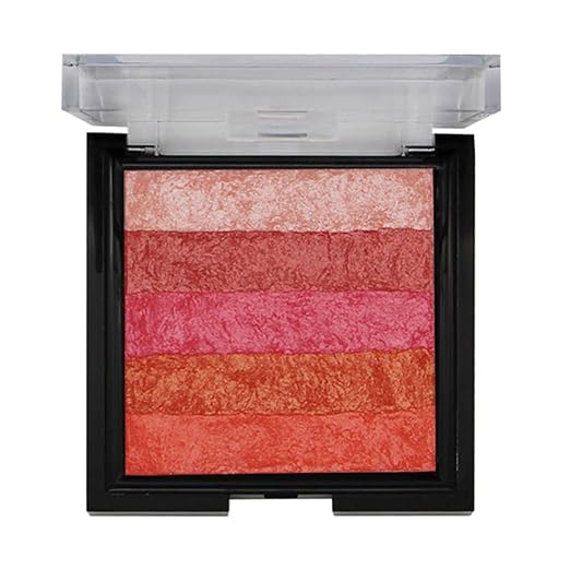 Fashion Colour Shimmer Brick And Blusher 2 In 1 Easy to Blend Formula Shade 05 - 8 gms