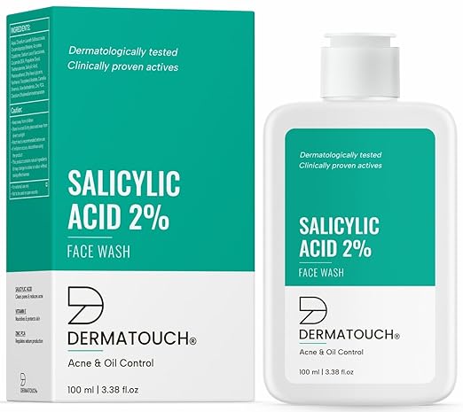 Dermatouch Salicylic Acid 2% Face Wash - 100 ml