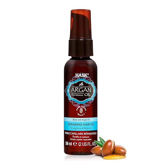 Hask Moroccan Argan Oil Repairing Shine Hair Oil - 59 ml