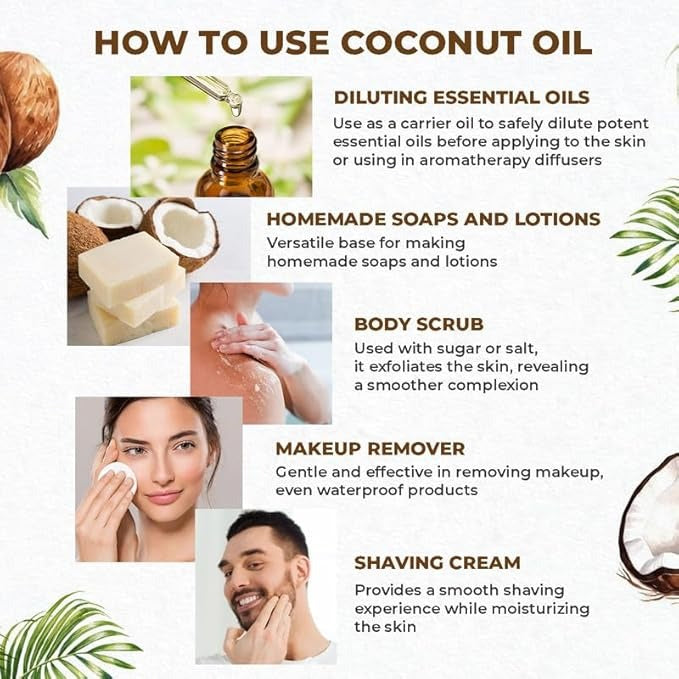 The Organic Forest Organic Cold Pressed Coconut Oil - 100 ml
