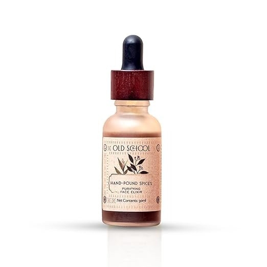 Old School Rituals Hand-Pounded Spices Purifying Face Elixir - 30 ml