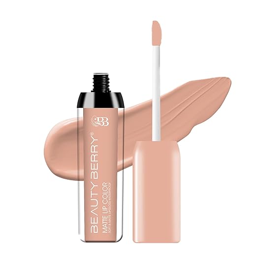 Beauty Berry Soft & Matte Waterproof Lip Color Liquid Lipstick 30 Hot Shot - 4.5 ml
