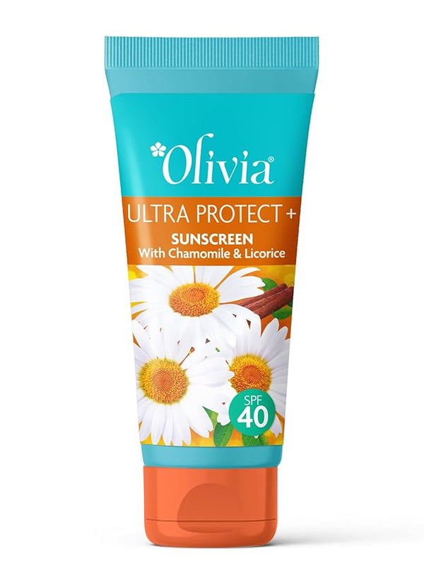 Olivia Sunscreen Chamomile Spf 40 With Uva Uvb Protection - 50 ml