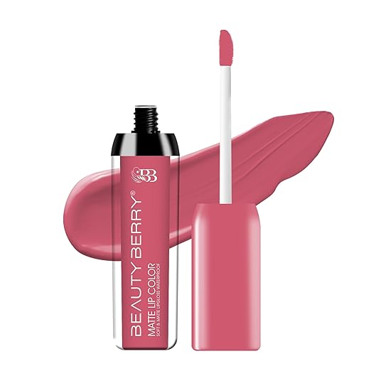 Beauty Berry Soft & Matte Waterproof Lip Color Liquid Lipstick 09 Sugar Crush - 4.5 ml