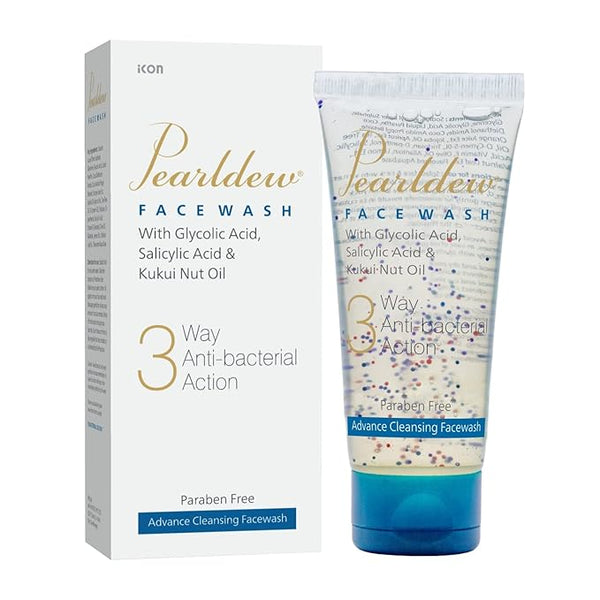 Pearldew 3 Way Antibacterial Face Wash - 100 Ml