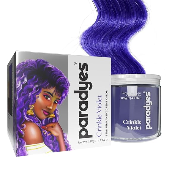 Paradyes Semi Permanent Crinkle Violet - 120 gms