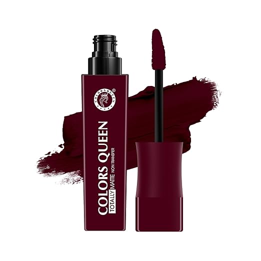 Colors Queen Totally Matte Liquid Lipstick 11 Rosewood - 7.5 gms
