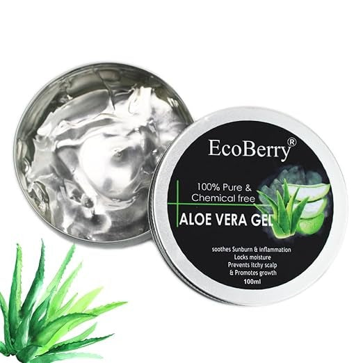 EcoBerry Pure & Chemical Free Aloe Vera Gel - 100 ml
