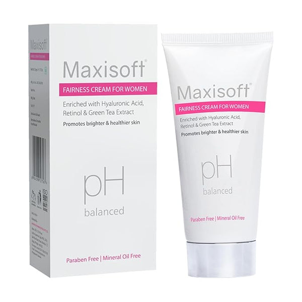 Maxisoft Fairness Cream for Women for Glowing & Brightening Skin - 50 Gms