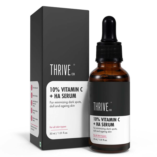 ThriveCo 10% Vitamin C+ Hyaluronic Acid Serum - 30 ml