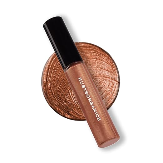 Ruby's Organics Eyeshadow Liquid & Metallic Copper - 6.5 ml