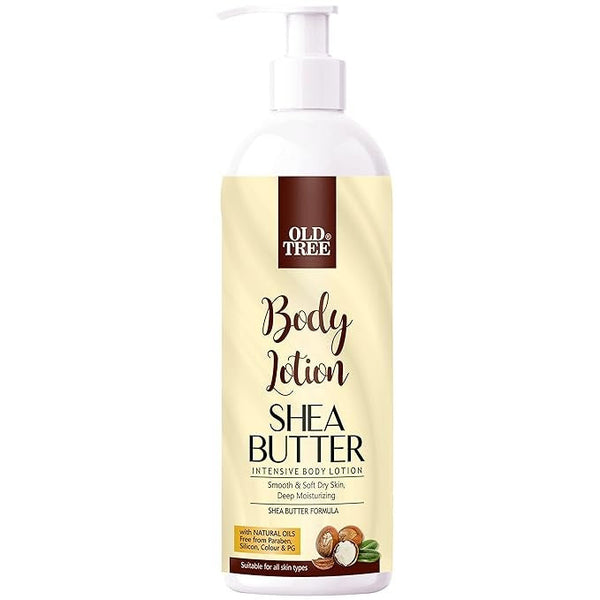 Old Tree Shea Butter Body Lotion for Women and Men - 500 ml
