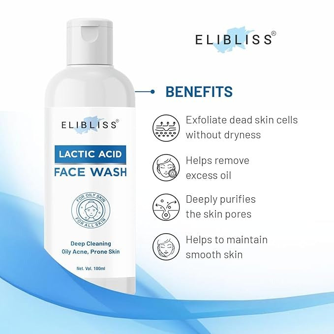 Elibliss Acne Control Face Wash - 100 ml