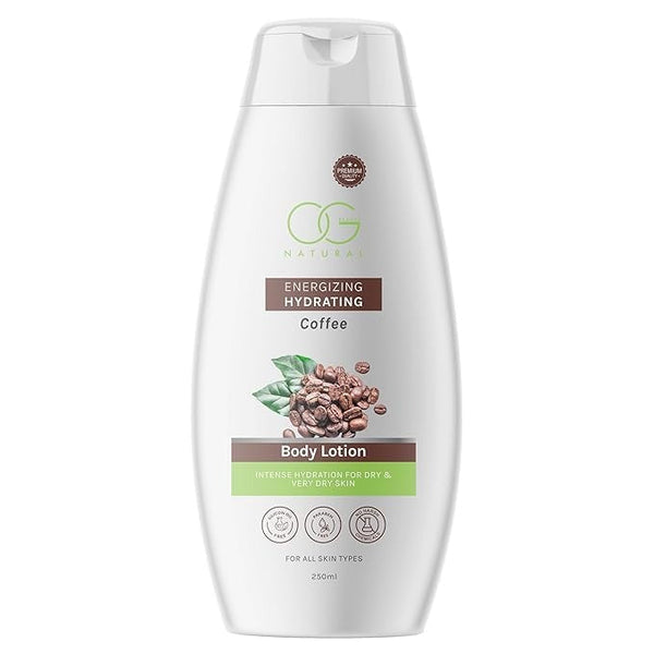 OG BEAUTY Natural Energizing Hydrating Coffee Body Lotion - 250 ml