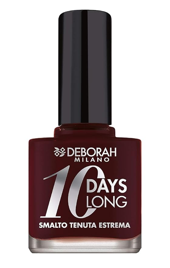 Deborah Milano Smalto 10 Days Long Nail Polish Brick Red - 11 gms