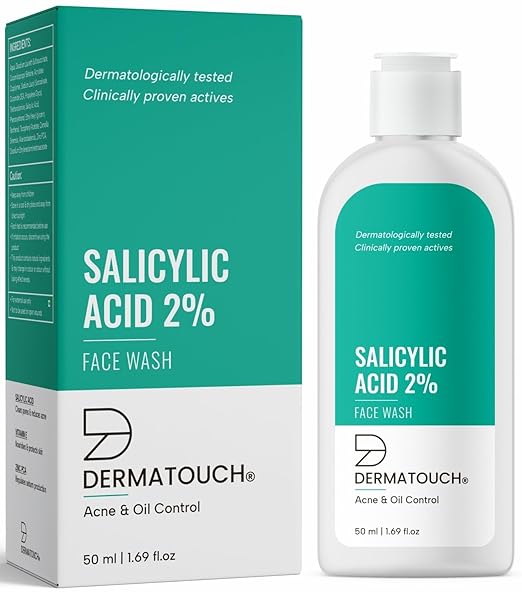 Dermatouch Salicylic Acid 2% Face Wash - 50 ml