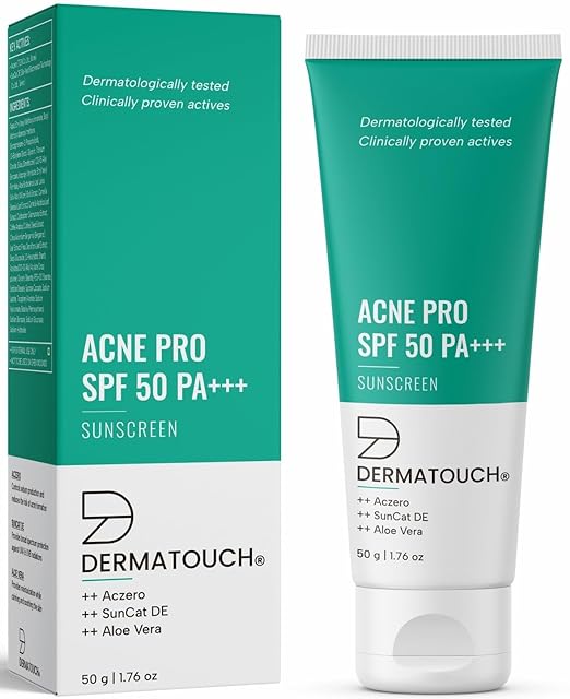 Dermatouch Acne Pro SPF 50 PA+++ Sunscreen - 50 gms