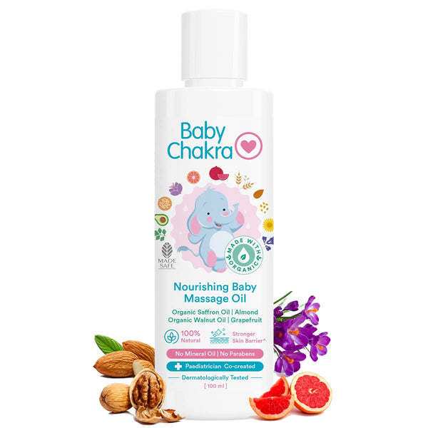 BabyChakra Nourishing Baby Massage Oil - 30 ml