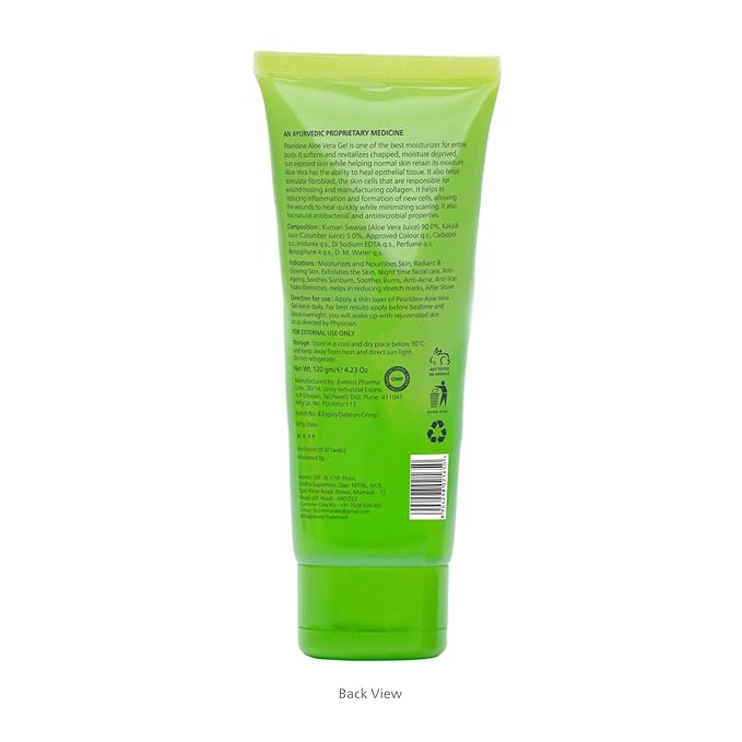 Pearldew Natural Aloe Vera & Cucumber Gel - 120 Gms
