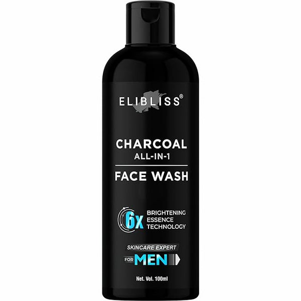 Elibliss Activated Charcoal Anti-Pollution Face Wash - 100 ml