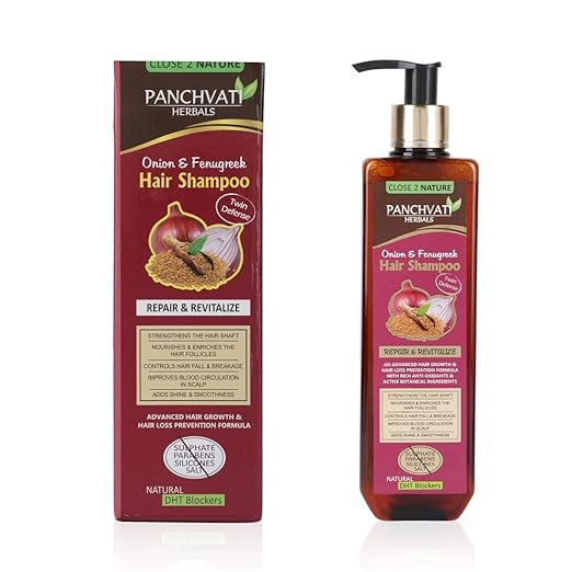 Panchvati Onion Fenugreek Hair Shampoo - 300 ml