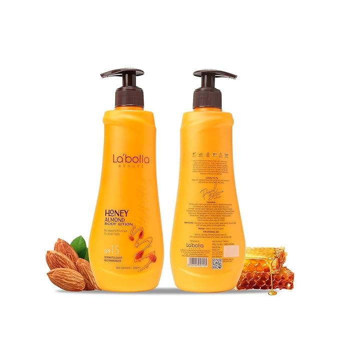 Labolia Beaute Honey Almond Body Lotion - 100 ml (Pack of 2) – Veeha Beauty