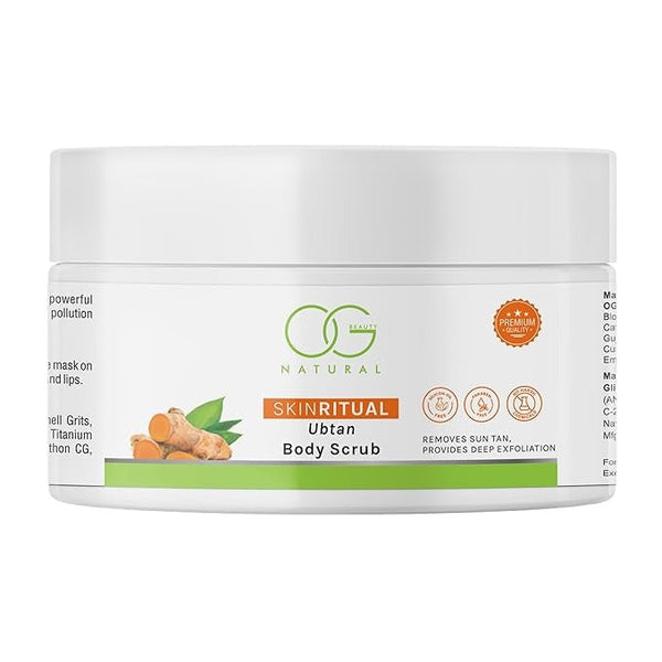 OG BEAUTY Natural Skinritual Ubtan Body Scrub - 200 ml
