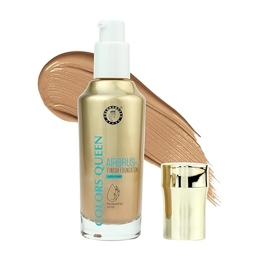Colors Queen Airbrush Foundation with Primer 06 Medium Beige - 55 ml