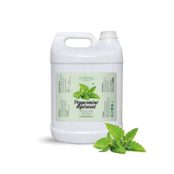 Young Chemist Pure Peppermint Hydrosol Toner - 5 litres