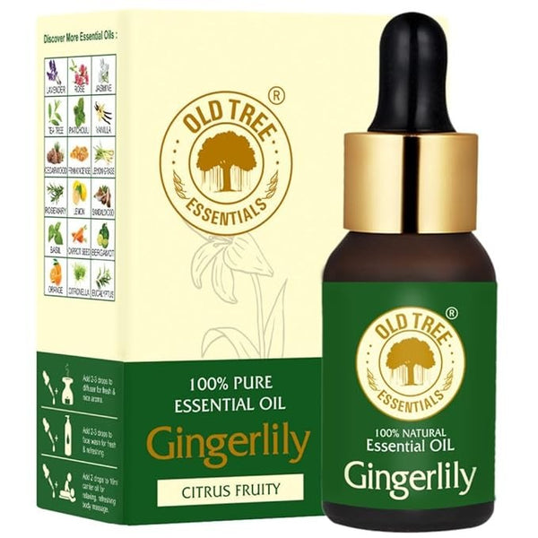 Old Tree Pure Ginger Lily Essential Oil - 15 ml