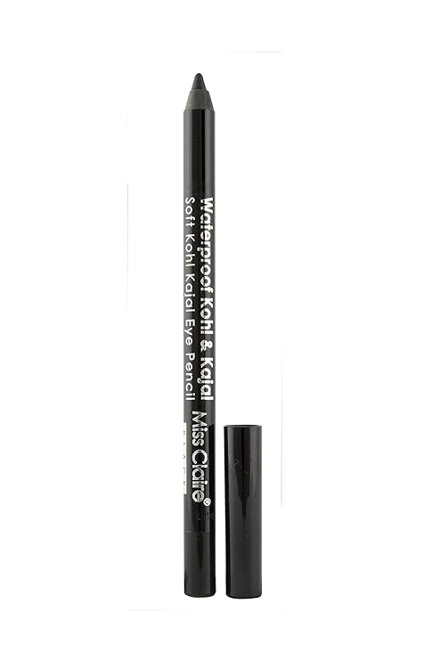 Miss Claire Waterproof Matte Kohl & Kajal Black - 1.2 gms