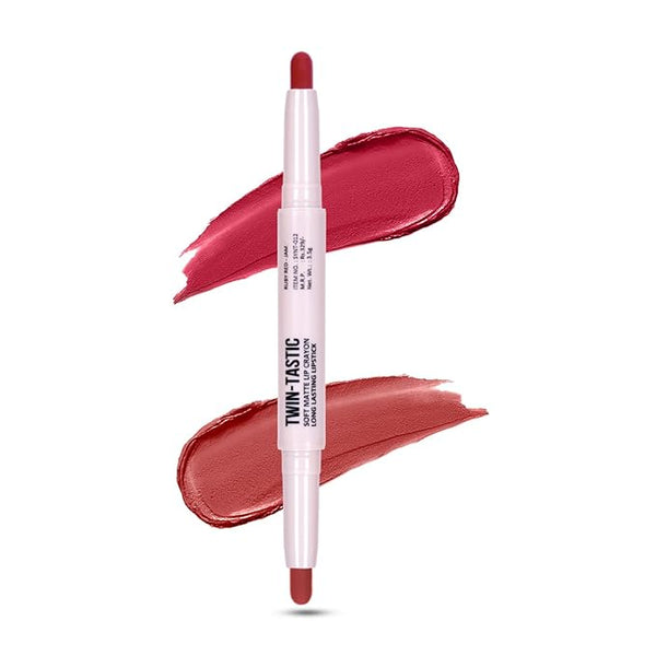 Shryoan 2 in 1 Twin Tastic Lipstick Colour Classic-Nudes - 3.5 gms