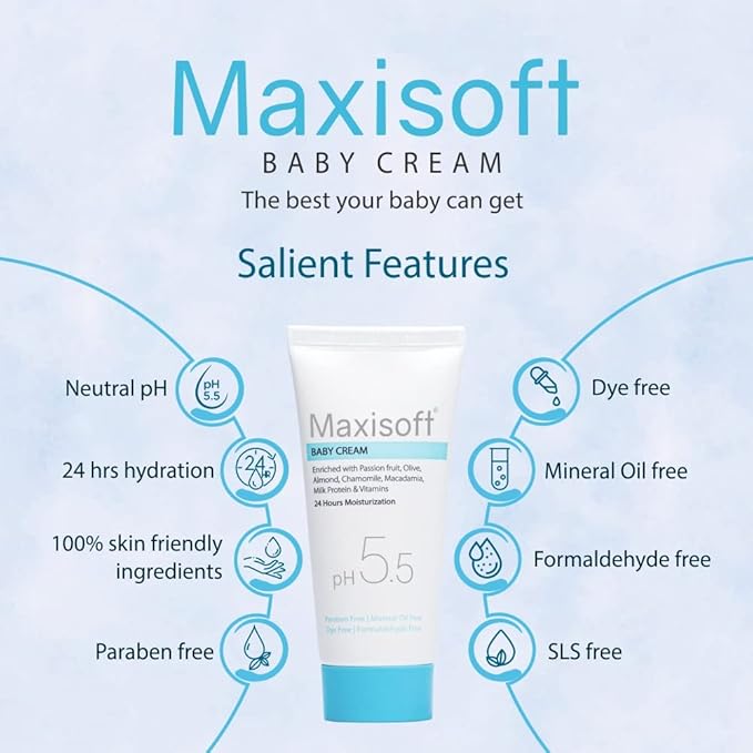 Maxisoft Baby Cream - 50 Gms
