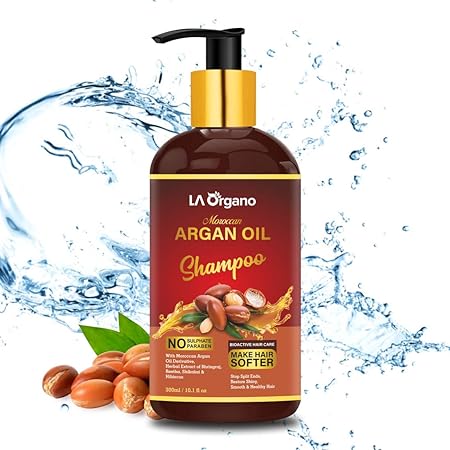 LA Organo Moroccan Argan Hair Shampoo - 300 ml