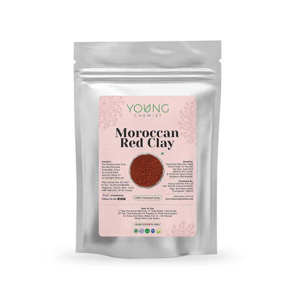 Young Chemist Moroccan Red Clay - 250 gms