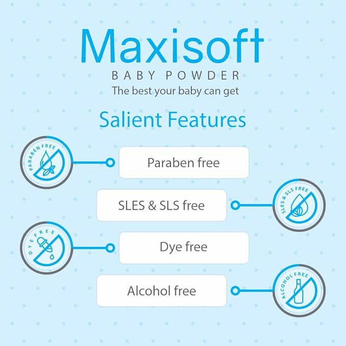 Maxisoft Baby Powder - 100 Gms