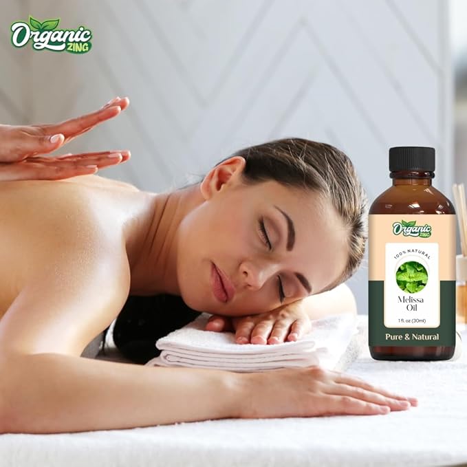 Organic Zing Melissa (Melissa Officinalis) Oil | Essential Oil - 30 Ml