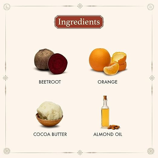 Old School Rituals Beets & Sweet Orange Concoction Lip Butter - 15 gms