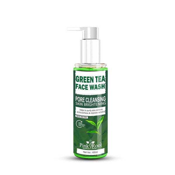 Pink Root Green Tea Pore Cleansing Face Wash - 100 ml