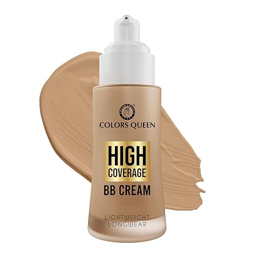 Colors Queen High Coverage BB Cream Foundation Classic Ivory - 50 gms
