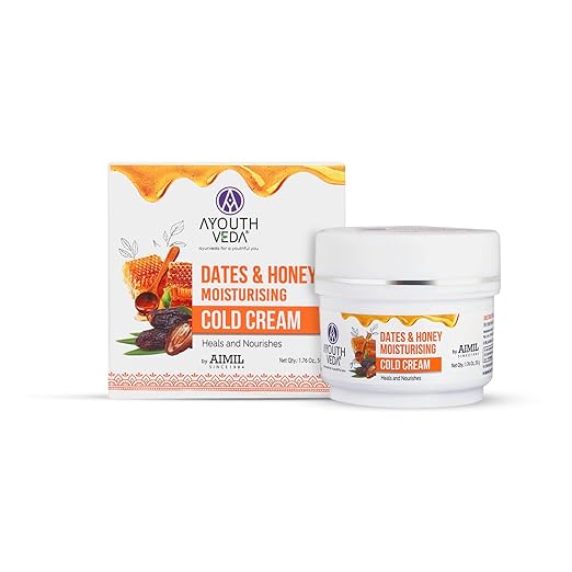 Ayouthveda Dates & Honey Moisturising Cold Cream - 50 gms