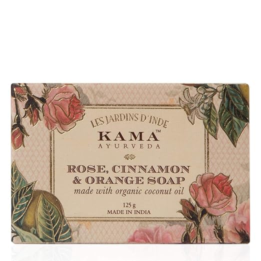 Kama Ayurveda Womens Rose Cinnamon & Orange Soap - 125 gms