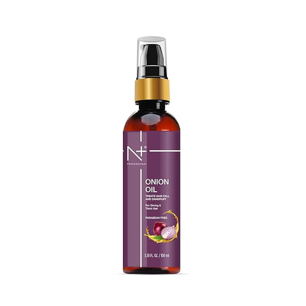 N Plus Professional Onion Hair Oil With Onion Extract - 100 ml