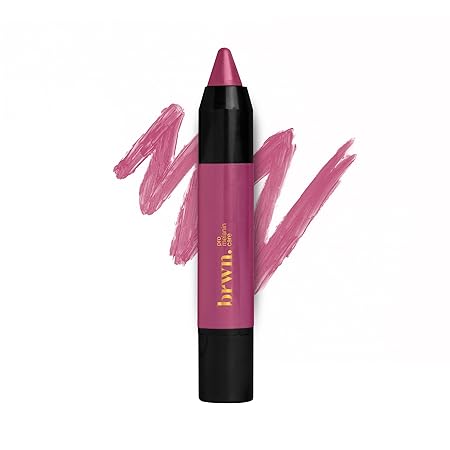 Brwn. Pro Melanin Care Creme Matte Lip Crayon 05 Pink-A-Boo - 3 gms