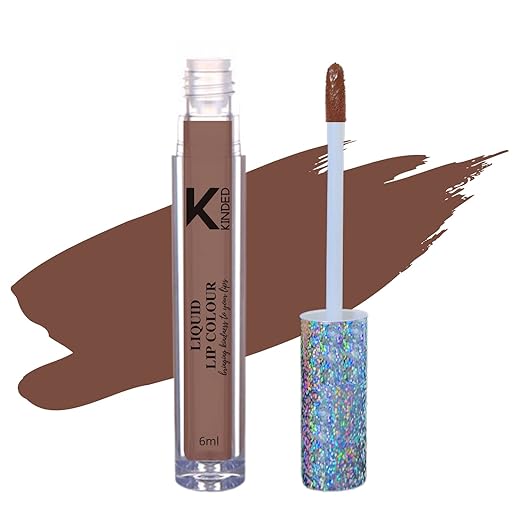 Kinded Liquid Lip Colour Shade Brown Temptation - 6 ml